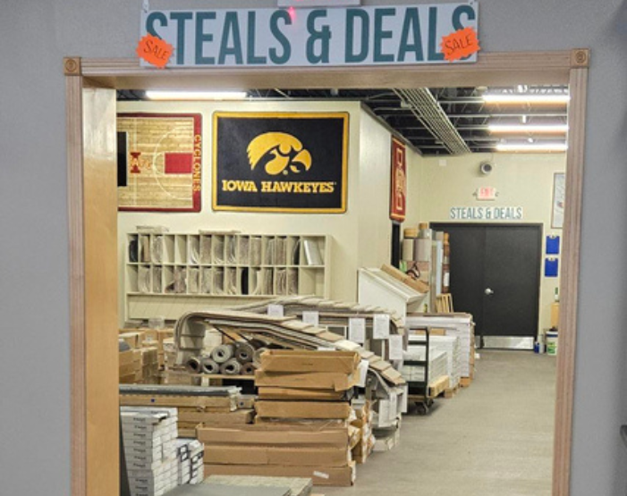 Steals and Deals liquidation showroom
