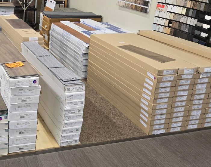 Steal and deals hard-surface flooring